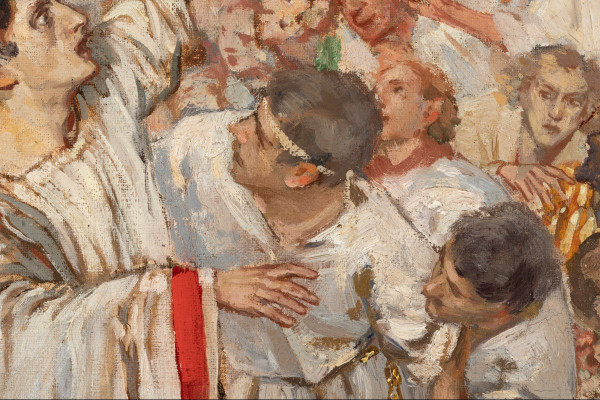Marc-Antoine devant le corps de César