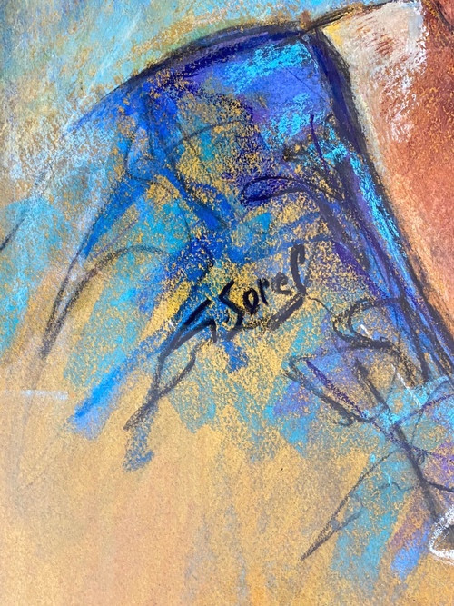 Pastel by Gérald Sorel