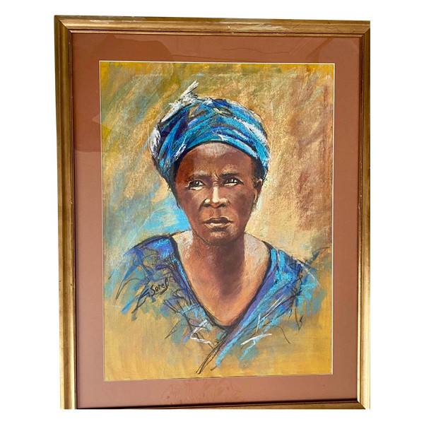 Pastel by Gérald Sorel