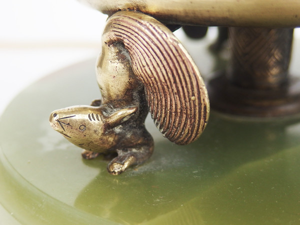 Lampe  en bronze Asie