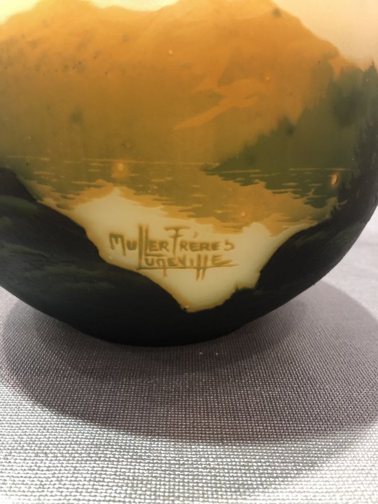 Vaso Muller Art Nouveau