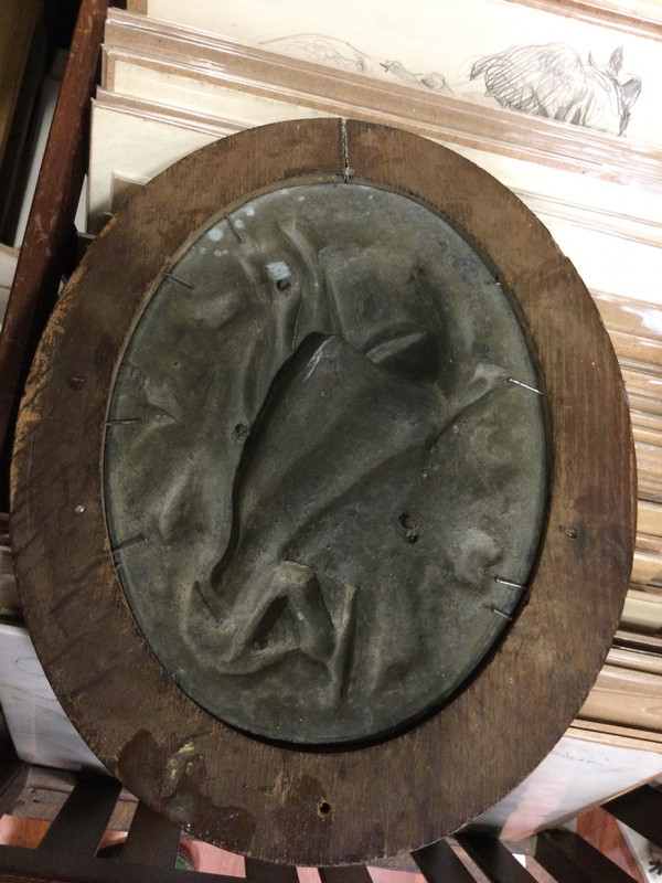 Jagdtrophäe aus dem 19. Jahrhundert 