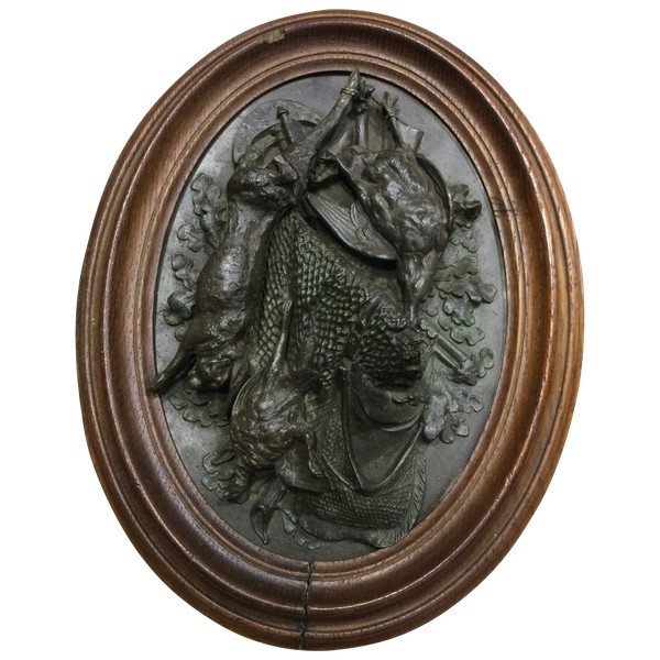 Jagdtrophäe aus dem 19. Jahrhundert 