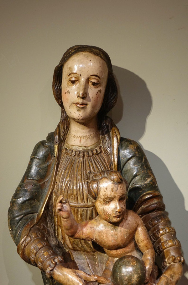 Grande Vierge à l'Enfant, Espagne ,16e S.