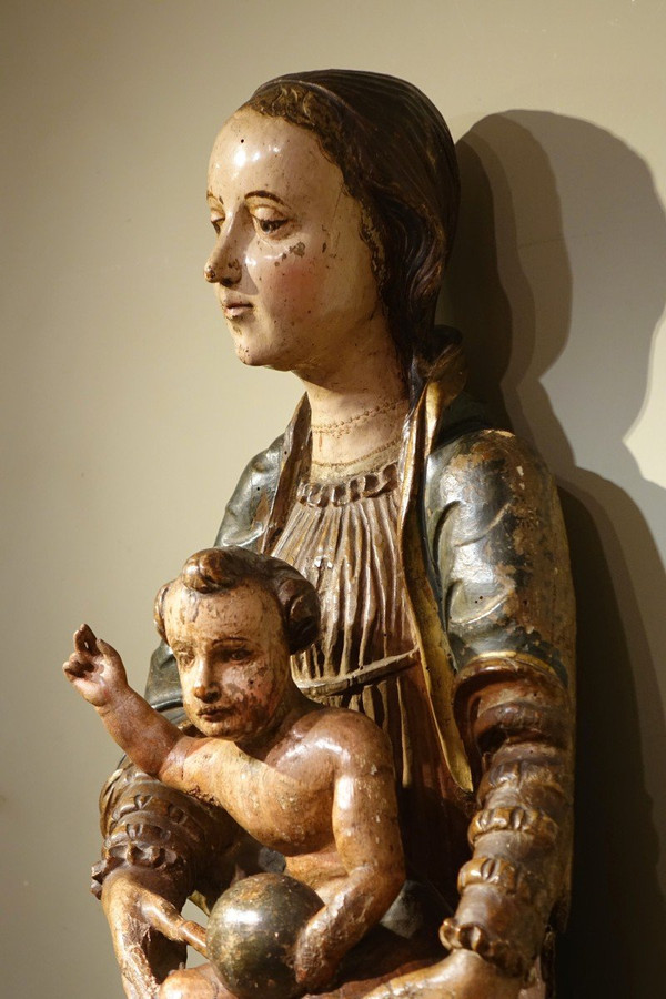 Grande Vierge à l'Enfant, Espagne ,16e S.