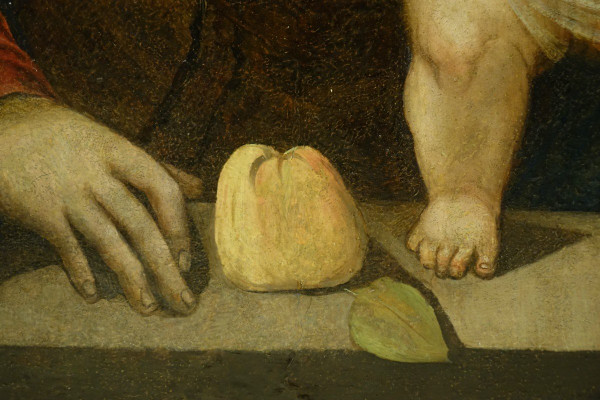Sacra Famiglia, olio su tavola, Italia, 1500-1520 ca.