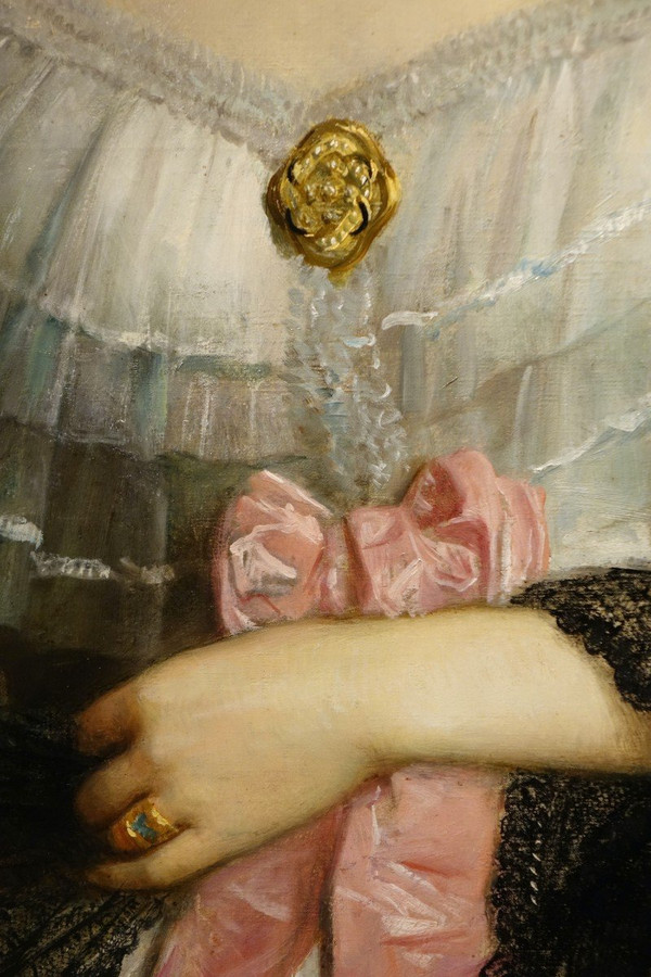 Porträt einer jungen Aristokratin, Frankreich, um 1850