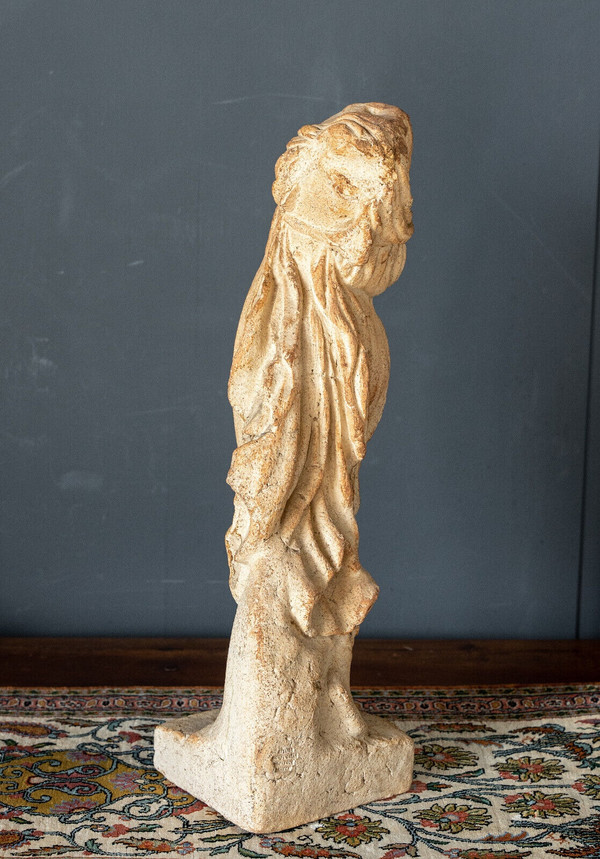 Statue of a woman dancing in the Antique style, modeled by Michel Caryl's workshop in Provence