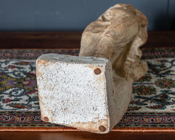 Statue of a woman dancing in the Antique style, modeled by Michel Caryl's workshop in Provence
