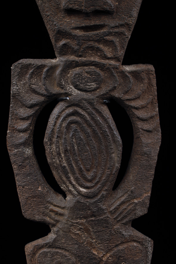 Charme rituel, art tribal, art océanien, Figure de culte, sculpture, Papouasie Nouvelle Guinée
