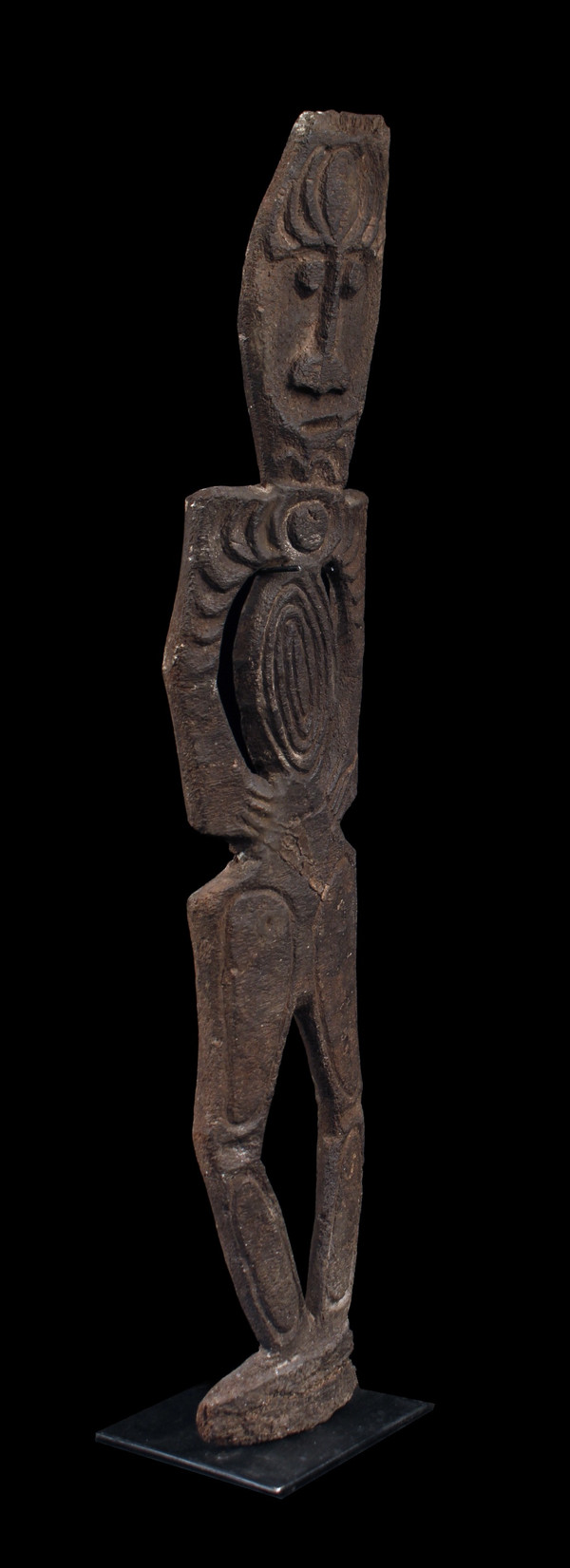 Charme rituel, art tribal, art océanien, Figure de culte, sculpture, Papouasie Nouvelle Guinée