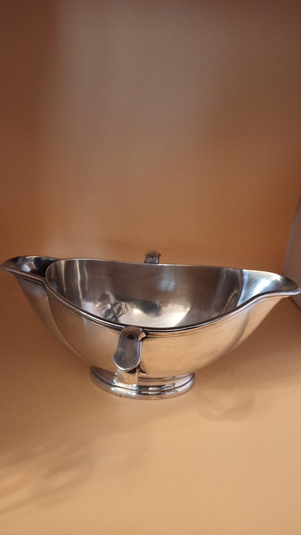 Christofle Fat-Lean Sauce Boat