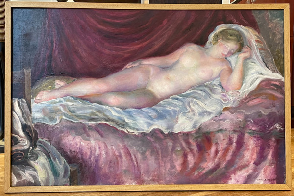 Camille ROCHE (1894–1948), "Sleeping girl", nude