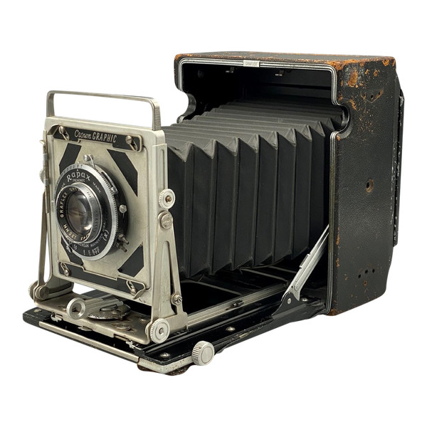 Appareil photographique de presse CROWN GRAPHIC SPECIAL 4 x 5 Etats-Unis XXème