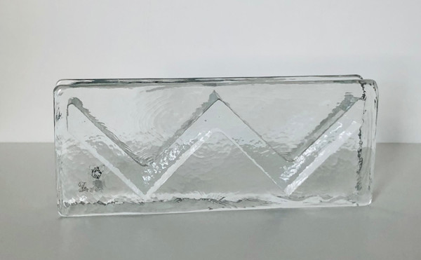 Murano glass pocket emptier by Leucos, Italy 1970s