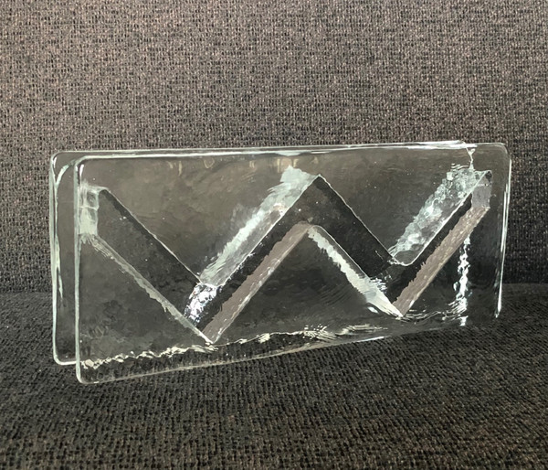 Murano glass pocket emptier by Leucos, Italy 1970s