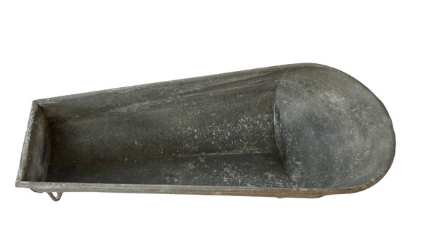 Alte Zinkbadewanne L’Idéale
