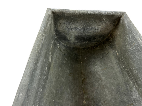 Alte Zinkbadewanne L’Idéale