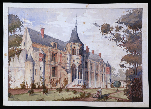 FRENCH School in 1870, The Château de Nantouillet