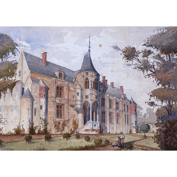 FRENCH School in 1870, The Château de Nantouillet