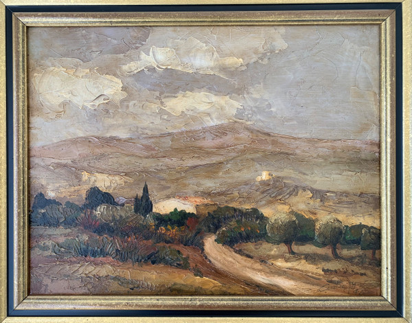 paysage Provençal  sud Drome 