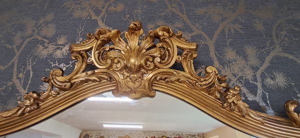 19th century mirror 184 x 108