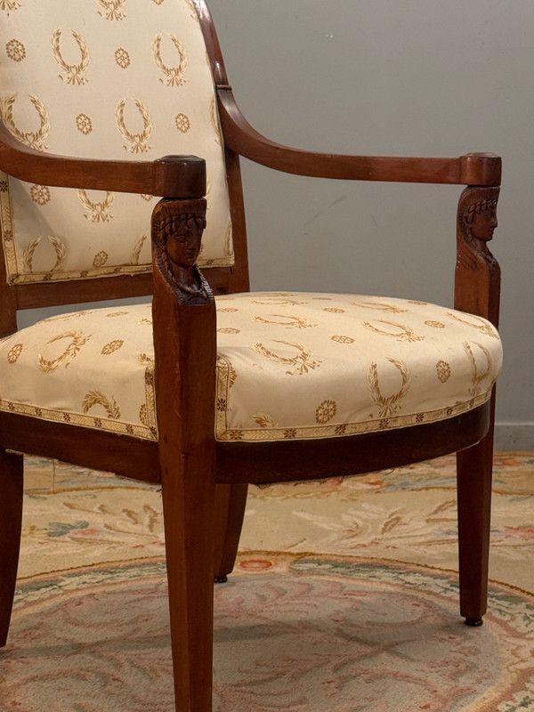 Jacob, Consulate Period Armchair Circa 1800