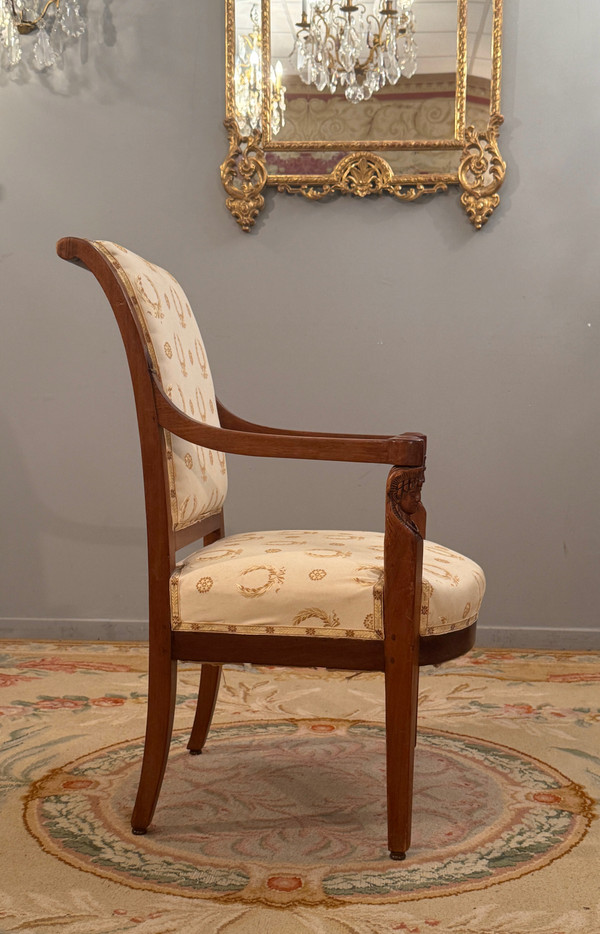 Jacob, Consulate Period Armchair Circa 1800