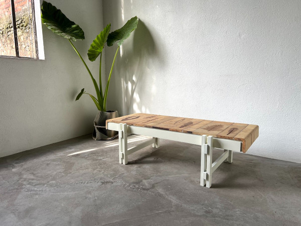Roger Capron rectangular coffee table, Vallauris France 1960