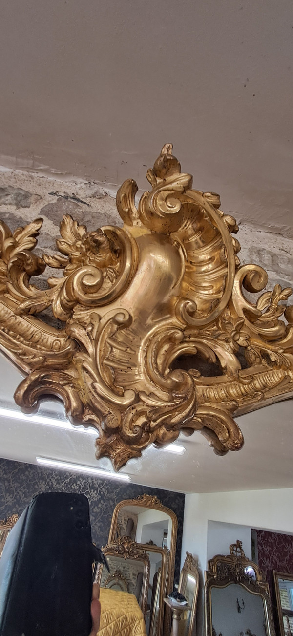 Miroir ancien XIX  143 x 87