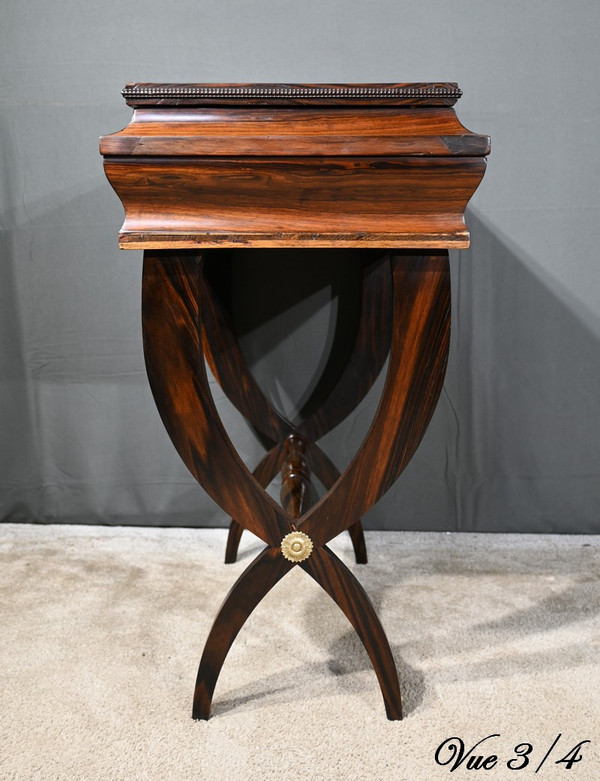 Travailleuse en Palissandre, style Napoléon III, Maison Roll, Fg. St Antoine – Milieu XIXe