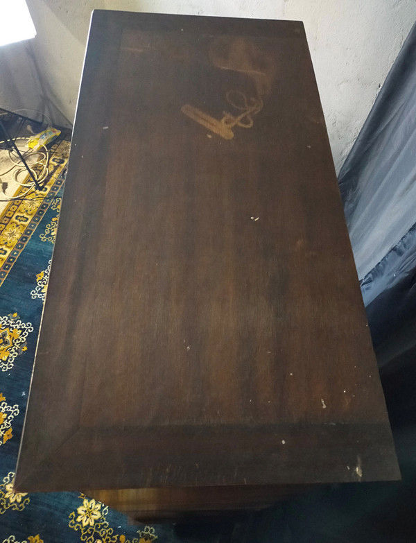 Jules Leleu, in the taste, Art Deco display case in rosewood
