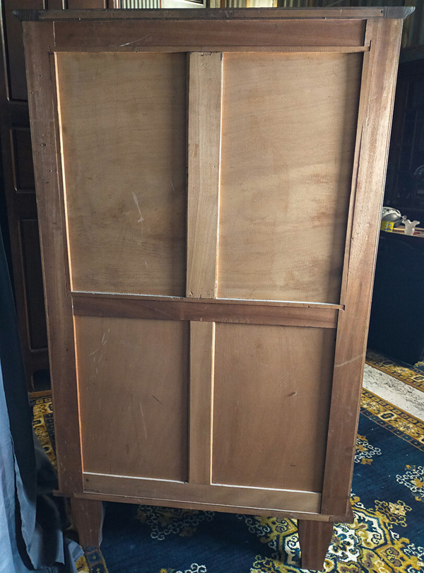 Jules Leleu, in the taste, Art Deco display case in rosewood