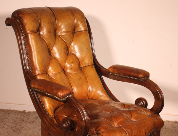Poltrona Chesterfield - XIX secolo