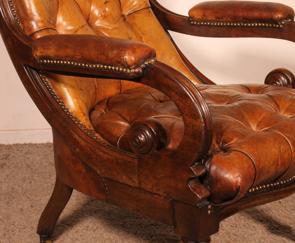 Poltrona Chesterfield - XIX secolo