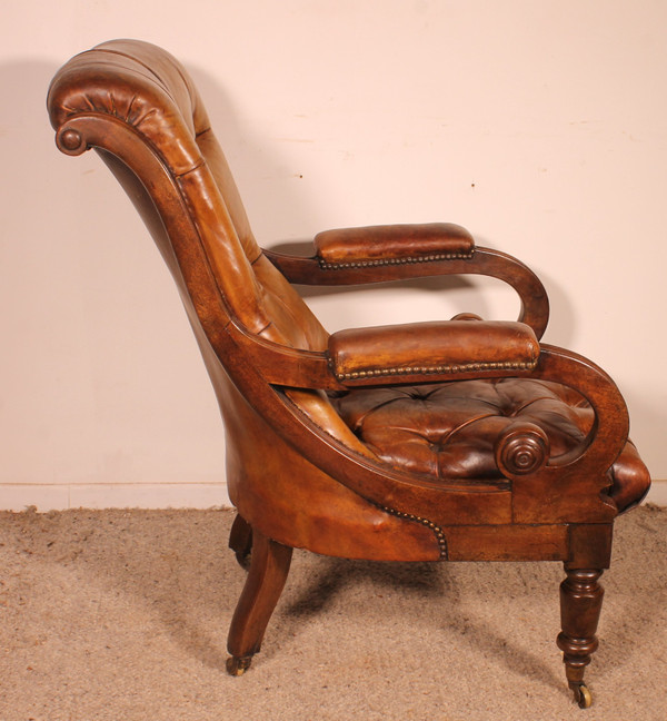 Poltrona Chesterfield - XIX secolo