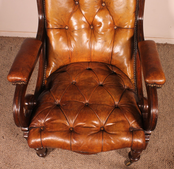 Poltrona Chesterfield - XIX secolo