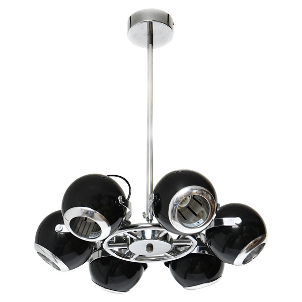 Eyeball chandelier in the style of the 1970s