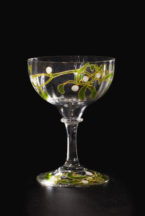 E. Lachenal & Daum, „Gui“-Service für 6 oder 12 Personen, Jugendstil