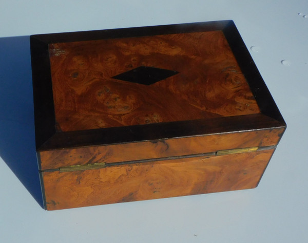 Antique Sewing Box Early 19th Century Scissors Thimble Needle Case Crochet Embroidery
