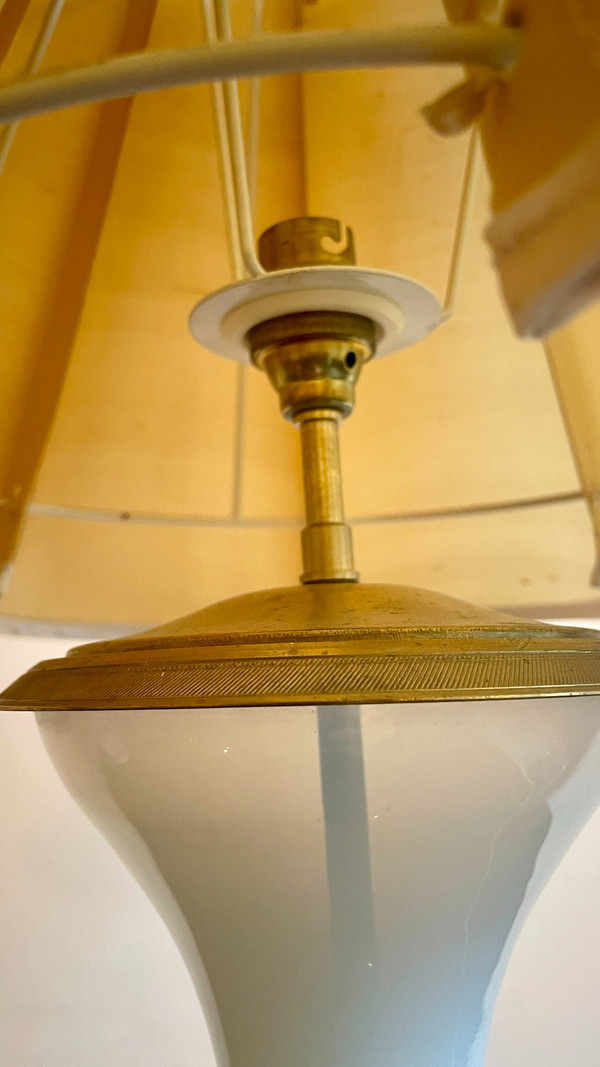 Lampada opalina “Bolla di sapone”, XIX secolo 