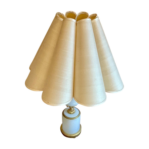 Lampada opalina “Bolla di sapone”, XIX secolo 