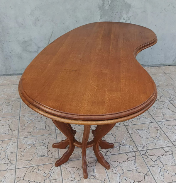 Tavolo vintage in rovere massello