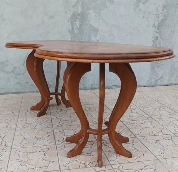 Tavolo vintage in rovere massello
