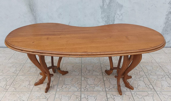 Tavolo vintage in rovere massello