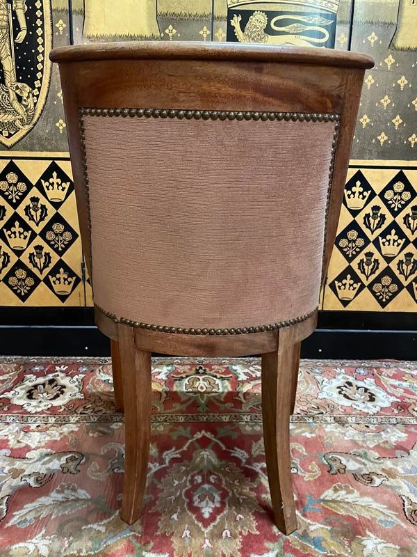 Set of 6 Empire gondola chairs in mahogany