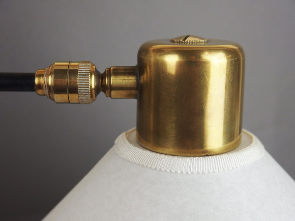 Lampada da parete orientabile di René Mathieu per Lunel
