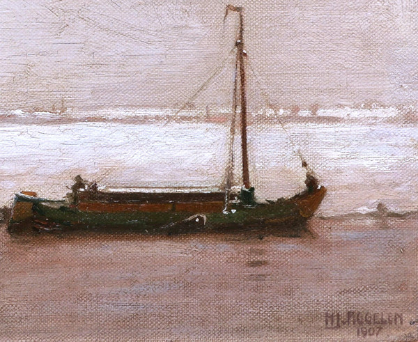 Hendrik Johannes VAN PIGGELEN, Boot in Holland