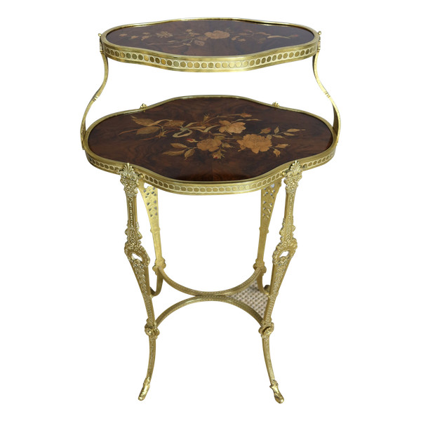 Sockeltisch mit Intarsien von Napoleon III