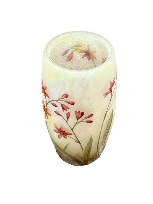 Daum Nancy Vase "Lily of the Cafres"